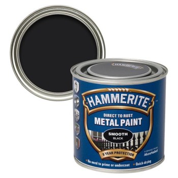 Hammerite Smooth Black 250ml