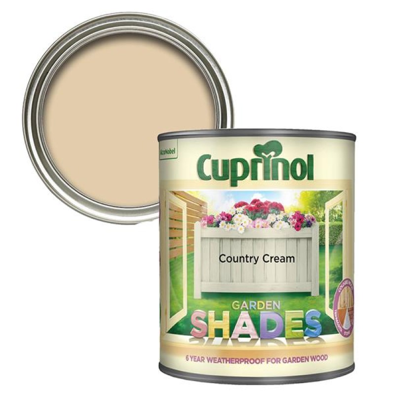 Cuprinol Garden Shades Country Cream 1L