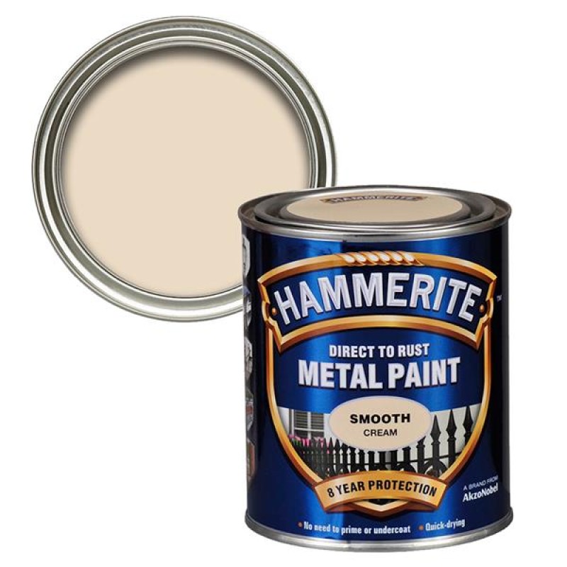 Hammerite Smooth Cream 750ml
