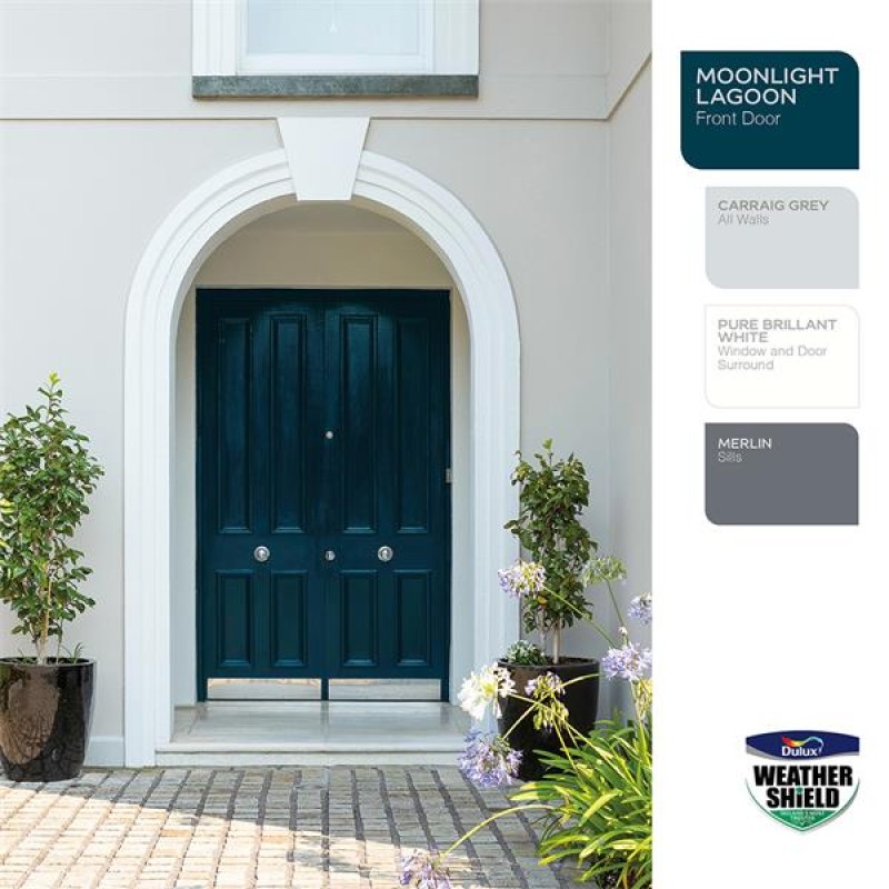 Dulux Weathershield Smooth Masonry Carraig Grey 5L