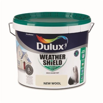 Dulux Weathershield Smooth Masonry New Wool