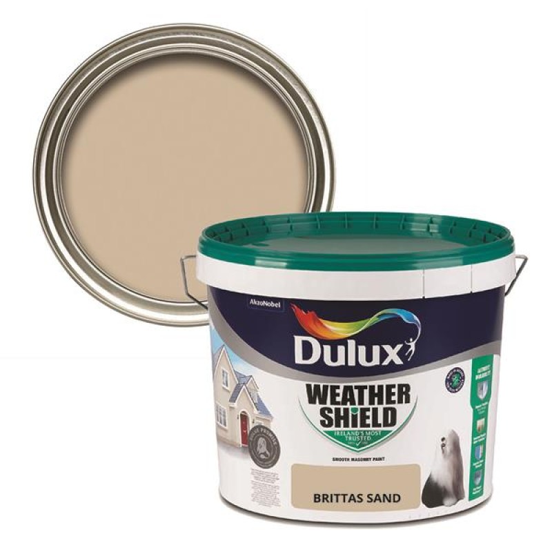 Dulux Weathershield Smooth Masonry Brittas Sand