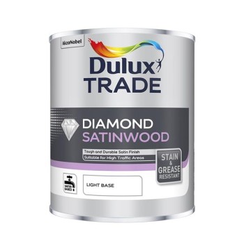 Dulux Trade Diamond Satinwood Light Base 1L