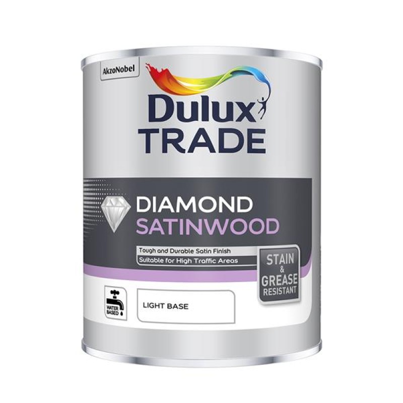 Dulux Trade Diamond Satinwood Light Base 1L