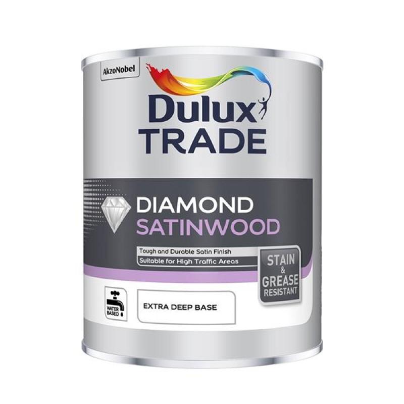 Dulux Trade Diamond Satinwood Extra Deep Base 1L