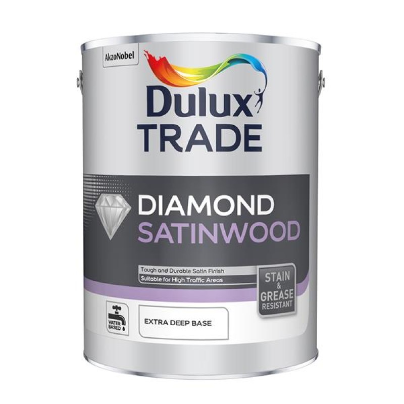 Dulux Trade Diamond Satinwood Extra Deep Base 5L