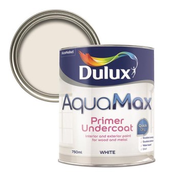 Dulux Aquamax Primer Undercoat White 750ml