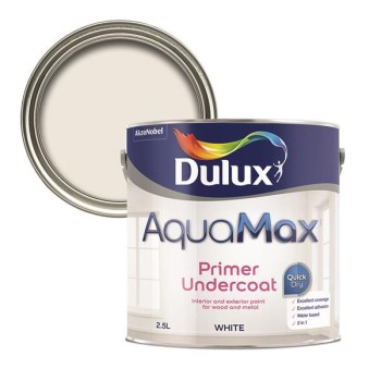 Dulux Aquamax Primer Undercoat White 2.5L