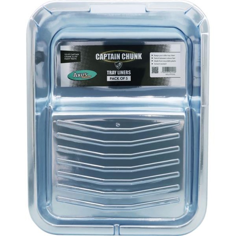 Axus Captain Chunk Tray Liner (onyx series) - Pack of 5