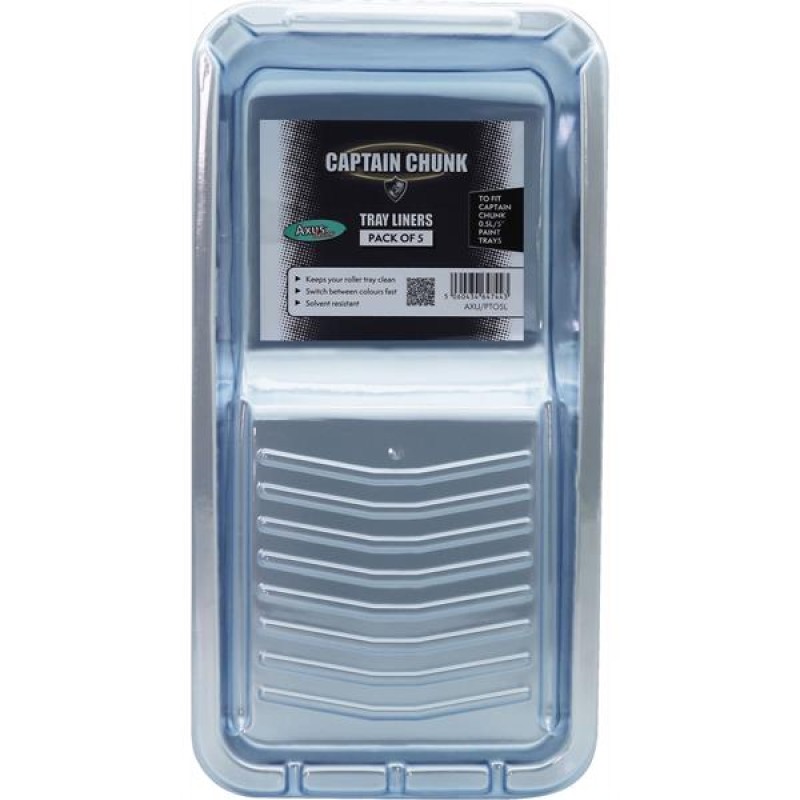 Axus Captain Chunk Mini Tray Liner (onyx series) - Pack of 5