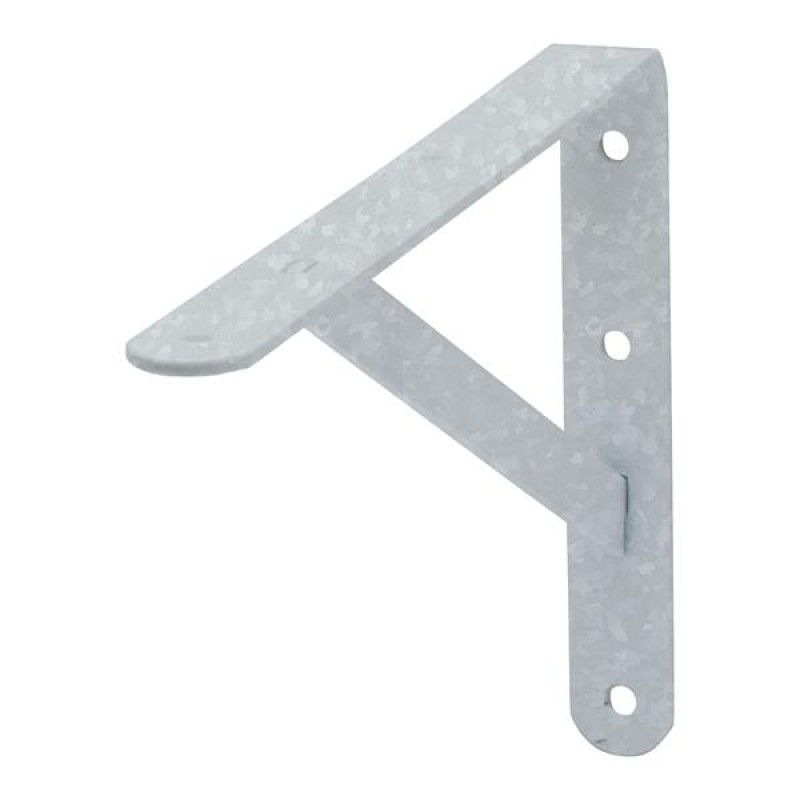 B ORG INDUSTRIAL BRACKET 20x30cm GALVANISED X6 pcs