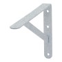 B ORG INDUSTRIAL BRACKET 33x50cm GALVANISED X6 pcs