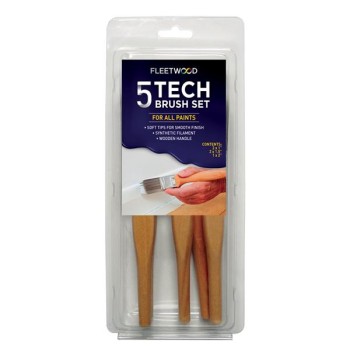 5 piece TECH BRUSH SET