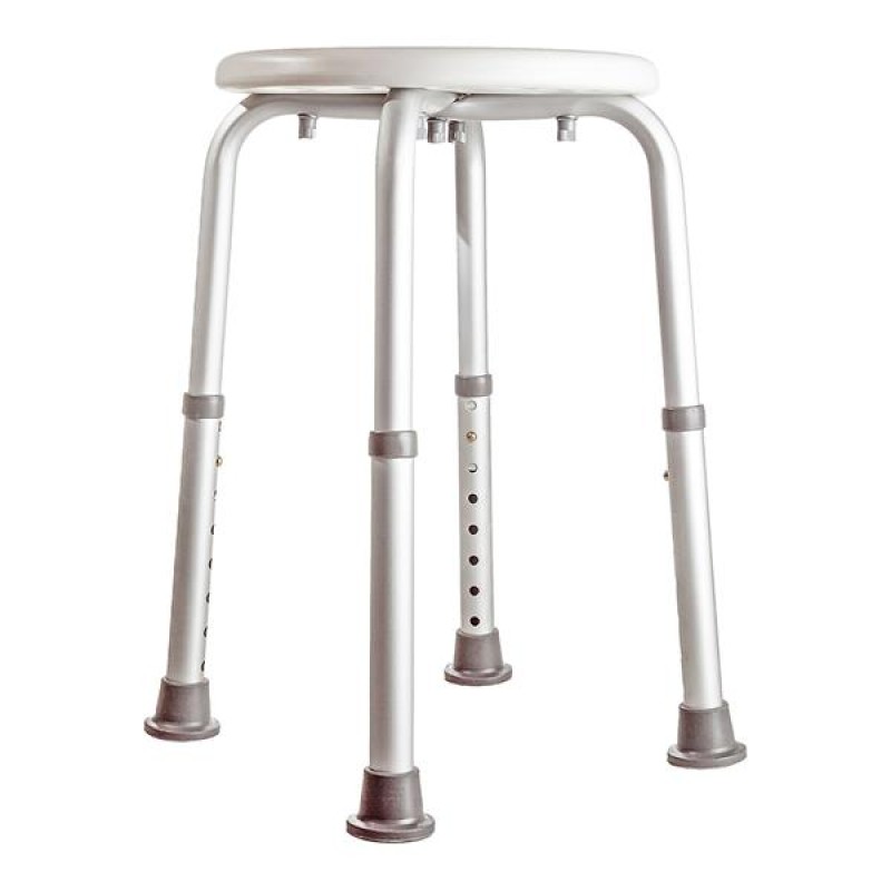 LIVING PLUS ROUND BATH/SHOWER STOOL HEIGHT ADJUST