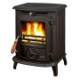 Waterford Stanley OISIN Eco Matt Black Solid Fuel Stove