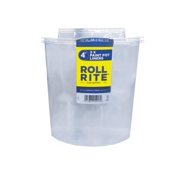 Fleetwood 4" Roll Rite Paint Pot Liners 3Pk