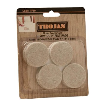 Trojan Felt Pads Beige 38mm