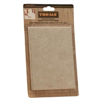 Trojan Felt Pads Sheet Beige