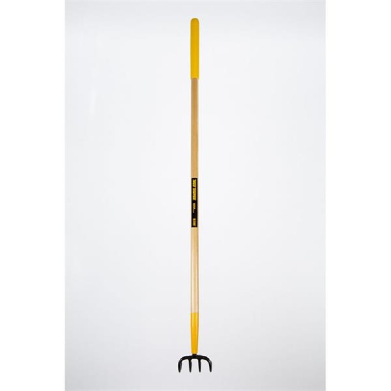 True Temper Cultivator 4 Prong Long Wood Handle