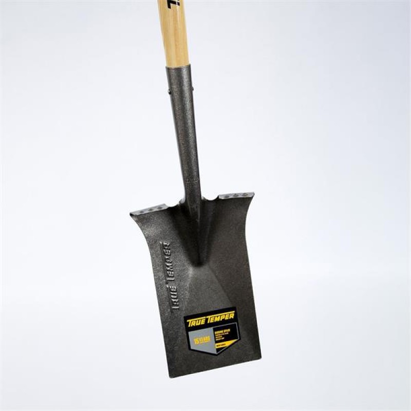 True Temper Digging Spade Long Wood Handle