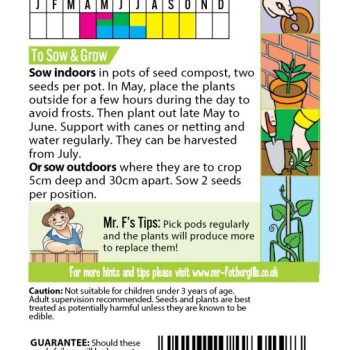 FS JACK'S BEAN STALK Runner Bean