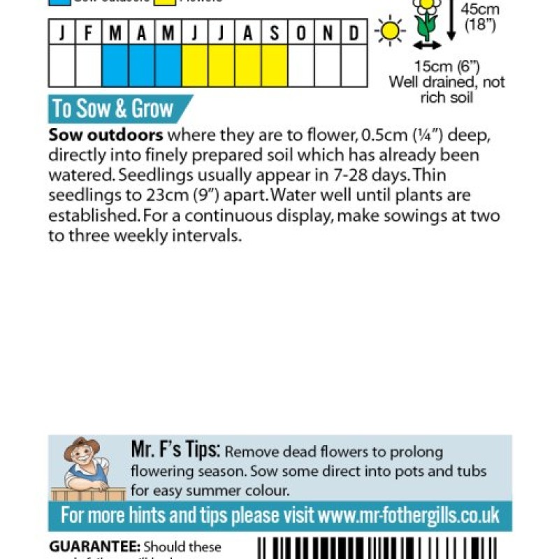 FLAX (Linum) Scarlet