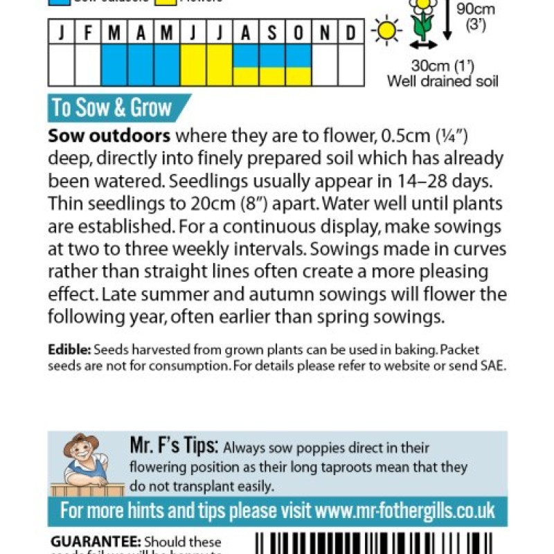 POPPY Paeony Flowered Mixed