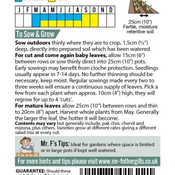 MIXED Mild Salad Leaves