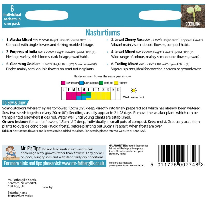 NASTURTIUM COLLECTION
