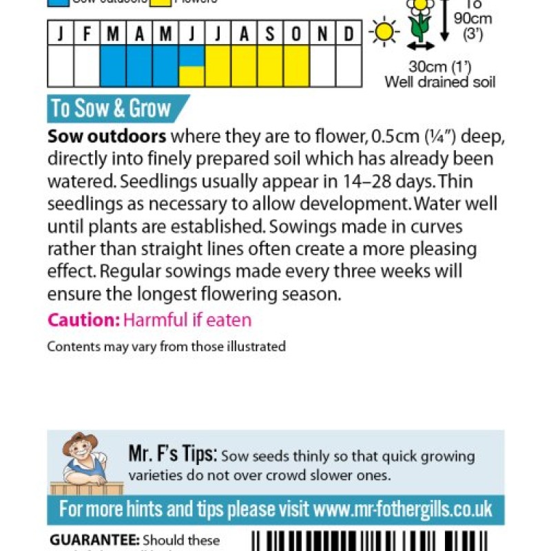 BUTTERFLY ATTRACTING Mixed Annuals