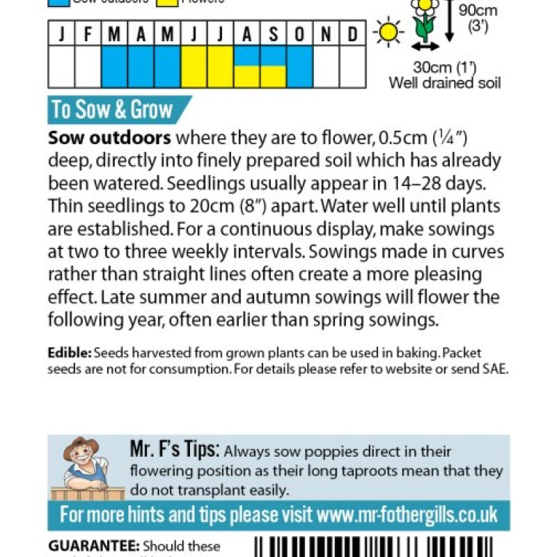 POPPY Maanzaad (bread seed)